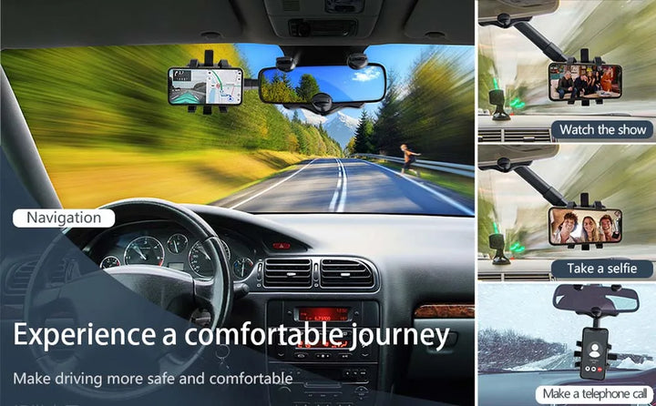 360° Rotatable Smart Phone Car Holder