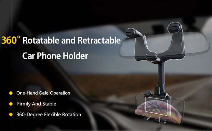 360° Rotatable Smart Phone Car Holder